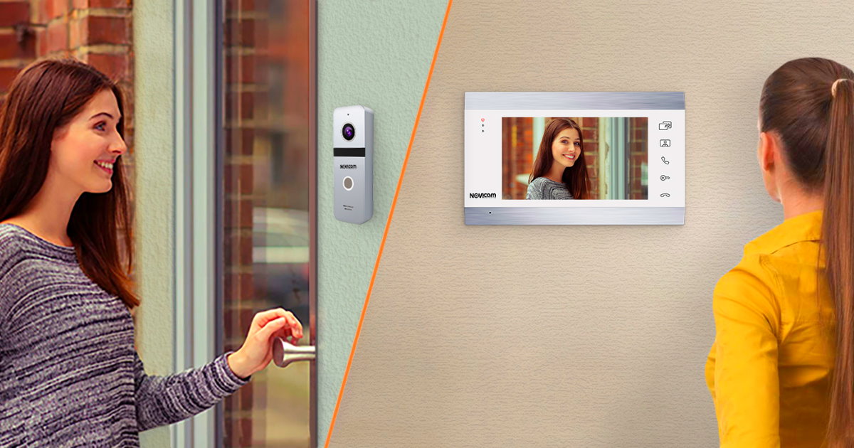 Видеодомофоны с установкой в октябре