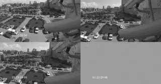Установка систем видеонаблюдения на парковке в Новомосковске в октябре